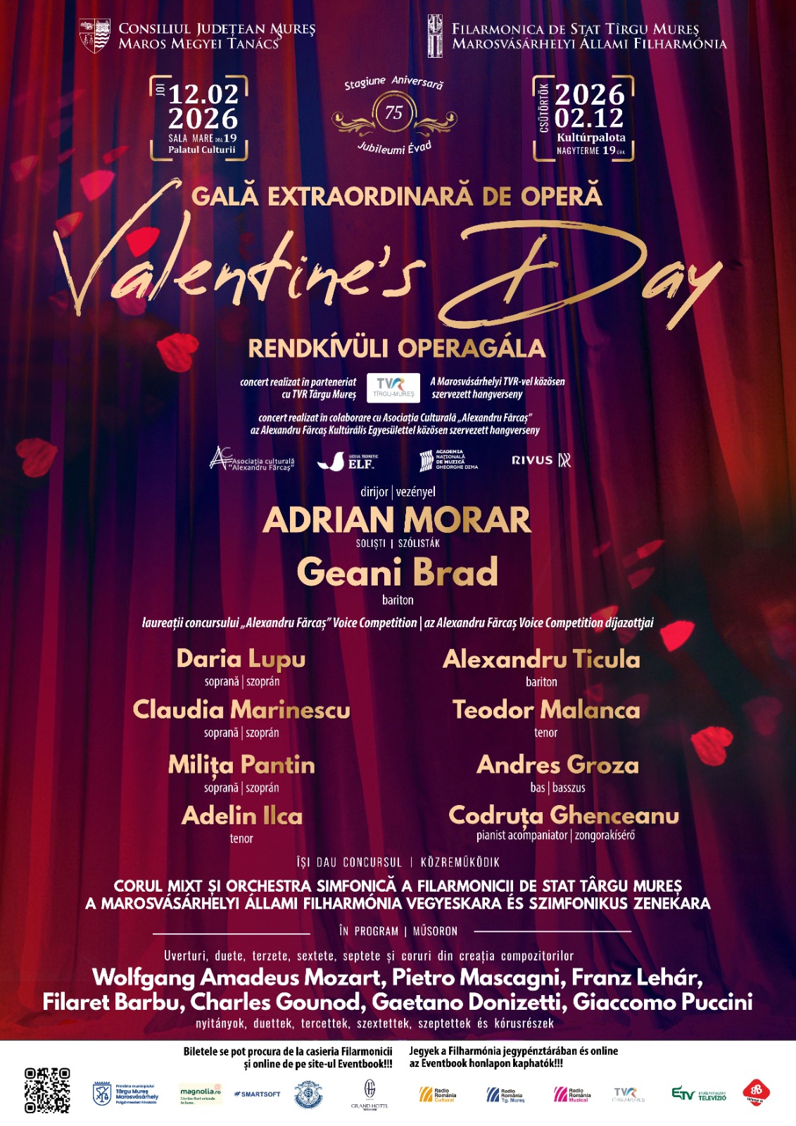 Extraordinary Opera Gala – Valentine’s Day